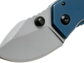 Складной нож Kershaw Antic, сталь 8Cr13MoV, рукоять нержавеющая сталь, синий