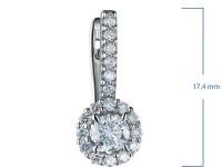 Серьги из белого золота э4712сг06165200_white