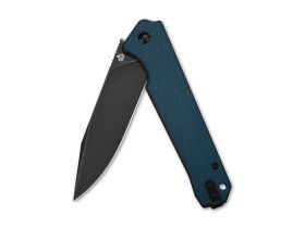 Складной нож QSP Mamba, сталь D2, рукоять микарта синяя