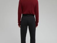 Брюки прямого кроя из хлопка