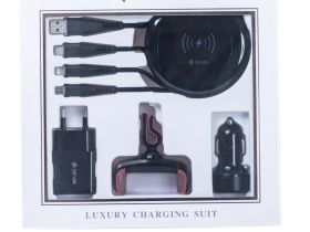Набор подарочный Devia Non-Pole Series Charger Suit (Black)