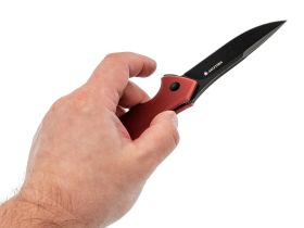 Складной нож Mr.Blade Hellcat Mini, сталь VG-10, рукоять Burgundy G10