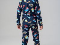 Термокомплект трикот. для мальчиков: фуфайка (футболка) с длин. рук, брюки для эпизод. использования