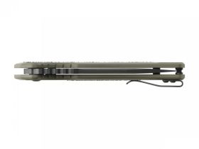 Автоматический складной нож Kershaw Launch 16, сталь CPM-M4 Cerakote, рукоять алюминий/trac-tec, оливковый