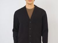 Кардиган из мягкой пряжи, Коричневый