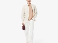 Мужское поло Lacoste из смеси эластичного органического хлопка