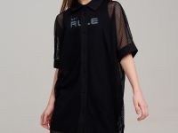 Комплект трикотажный для девочек: платье-футболка, туника