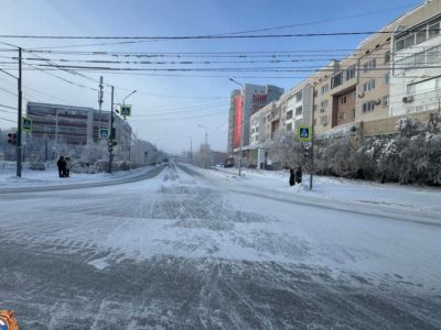 В Якутске водитель иномарки наехал на несовершеннолетнего пешехода
