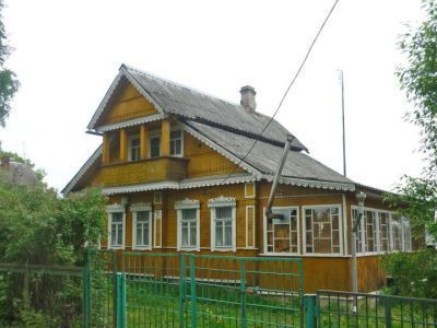 Дом Соколова в деревне Лампово