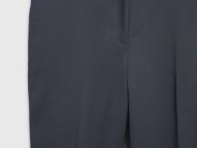 Укороченные брюки из хлопка, Серый