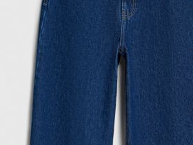 Джинсы Barrel с высокой посадкой, Синий