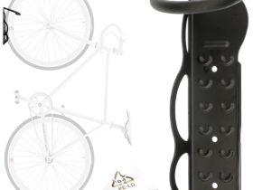 Вертикальный кронштейн для настенного крепления велосипеда BIKE HAND YC-101 (черный)