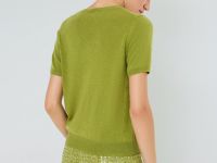 Джемпер с кашемиром, Зеленый