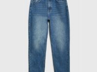 Джинсы Mom с высокой посадкой, Синий