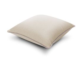 Подушка Удина Рогожка Кремовый 45x45