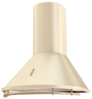 Купольная вытяжка NIKOL 600 ivory/bronze push button