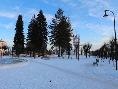 Исторический центр поселка Палех