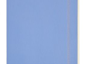 Записная книжка нелинованная Moleskine "Classic Soft" XLarge 19х25 см 192 стр., обложка мягкая голуб