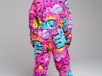 Зимний комбинезон из мембранной ткани для девочки