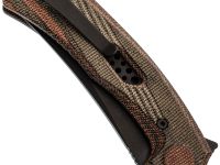 Складной нож Reate PL-7 PVD, сталь Nitro-V, рукоять микарта, черно-красный