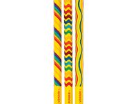 Карандаш с многоцветным грифелем Мульти-Пульти "Енот и радуга" утолщенный, заточенный