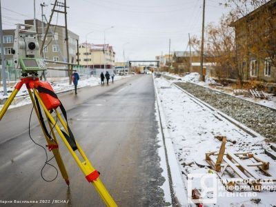 Асфальтирование дорог завершили в Якутске
