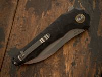 Складной нож CJRB Mangrove, сталь D2, G10, черный