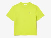 Женская футболка Lacoste Loose Fit из мягкого хлопка