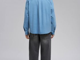 Рубашка с нагрудными карманами