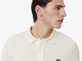 Мужское поло Lacoste L.12.12 приталенного кроя