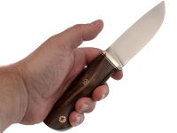 Нож Охотник, сталь M390, рукоять айронвуд