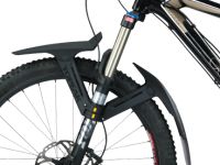 Крыло для велосипеда переднее Topeak DeFender XC1 26&quot;-29&quot; TC9625 (черный / серый)