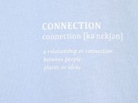 Футболка с принтом, Голубой