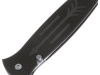 Нож складной Ontario Dozier Arrow 9100, сталь D2, Satin, рукоять G10, black