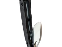 Складной нож Obertech ns-01 Drop point satin, сталь VG-10, рукоять G10, черный