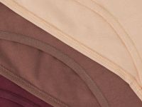 Классические трусы-брифы, 3 шт., Бежевый