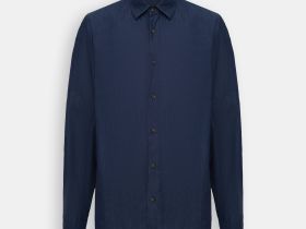 Джинсовая рубашка прямого кроя