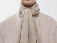 Палантин с добавлением хлопка