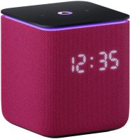 Умная колонка Яндекс Станция Миди с Алисой и Zigbee Малиновая