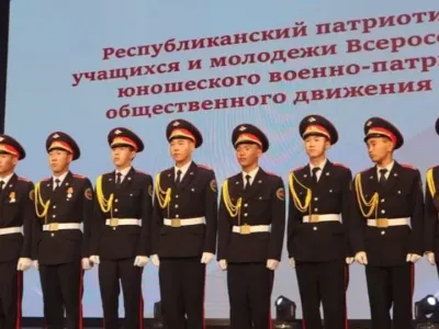 Патриотический слет «Юнармии» завершился в Якутске