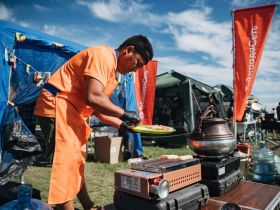 Фоторепортаж с фестиваля-конкурса «Полевая кухня» в Якутске