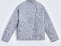 Утепленная куртка прямого силуэта