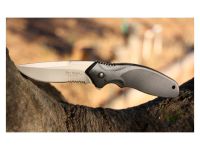 Складной нож CRKT Shenanigan™ Z Combo, сталь AUS-8, рукоять термопластик GRN