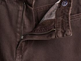 Джинсы Wide leg для мальчиков, Коричневый