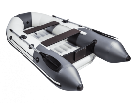 Лодка ПВХ ТАЙМЕНЬ NX 2800 НДНД Серый-графит