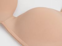Бюстгальтер с формованными чашками, Бежевый
