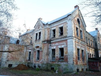 Усадьба фон Мекк: главный дом, парк с прудами