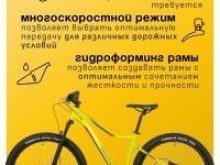 Женский велосипед Atom Vibes Seven 20, год 2024, цвет Зеленый, ростовка 17