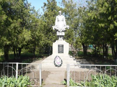 Братская могила красных партизан, погибших в годы гражданской войны