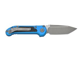 Автоматический нож Microtech LUDT Gen III 1136-10APBL, сталь M390MK, рукоять алюминий, синий